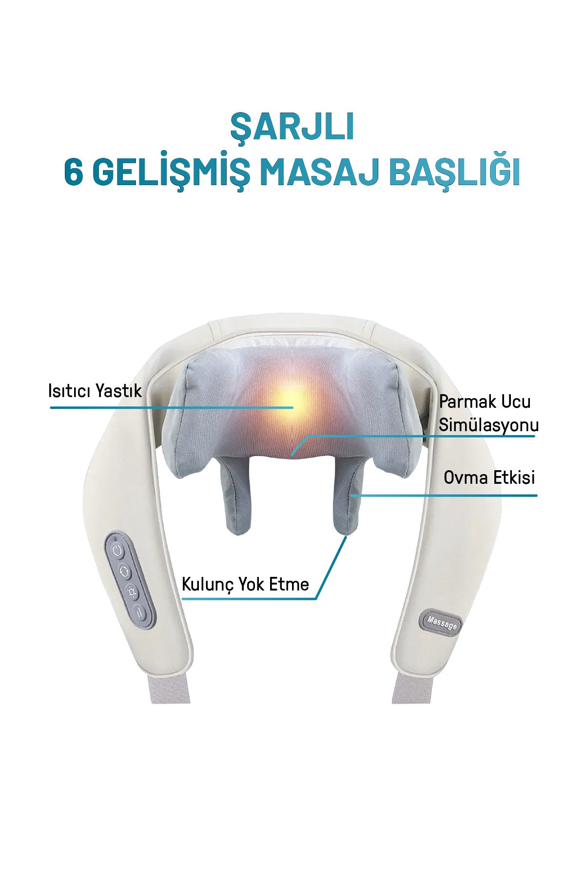 BelMaster™ - Isıtmalı Ovmalı Masaj Aleti