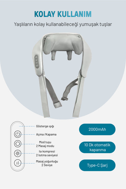 BelMaster™ - Isıtmalı Ovmalı Masaj Aleti
