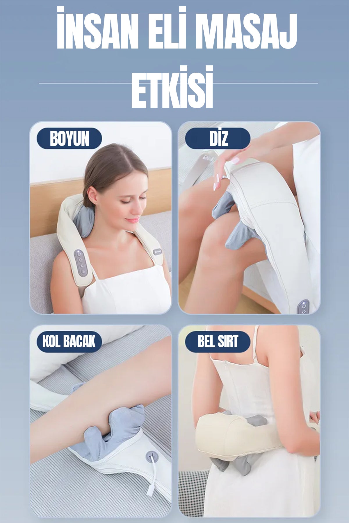 BelMaster™ - Isıtmalı Ovmalı Masaj Aleti