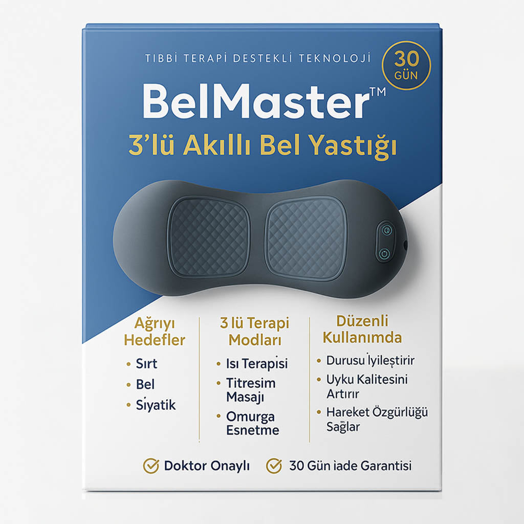 BelMaster™ 3'lü Akıllı Bel Yastığı